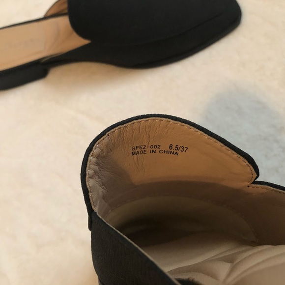 CL By Laundry Womens Softest Animal Print Black Mules size 6.5 New Without Box - Picture 3 of 6